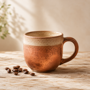 Kupferfink Keramiktasse